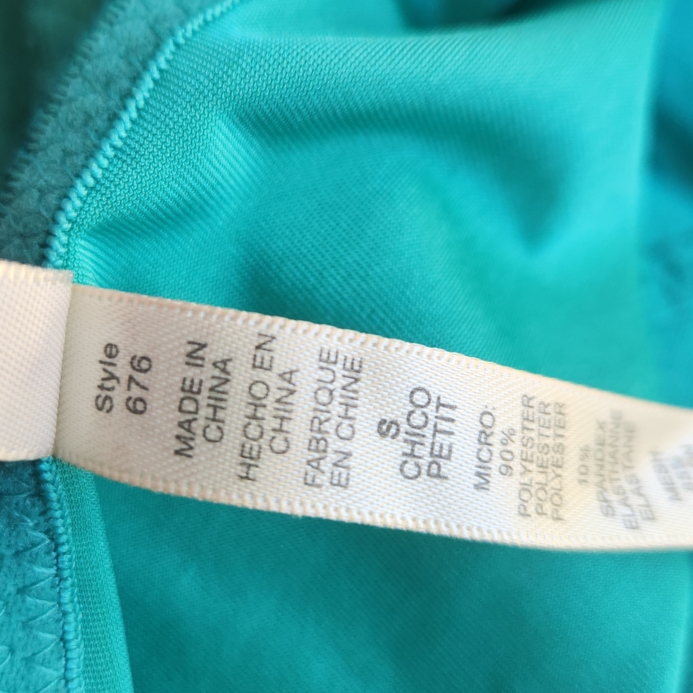 Rhonda shear Teal small Lace Trim Bralette - Picture 8 of 9